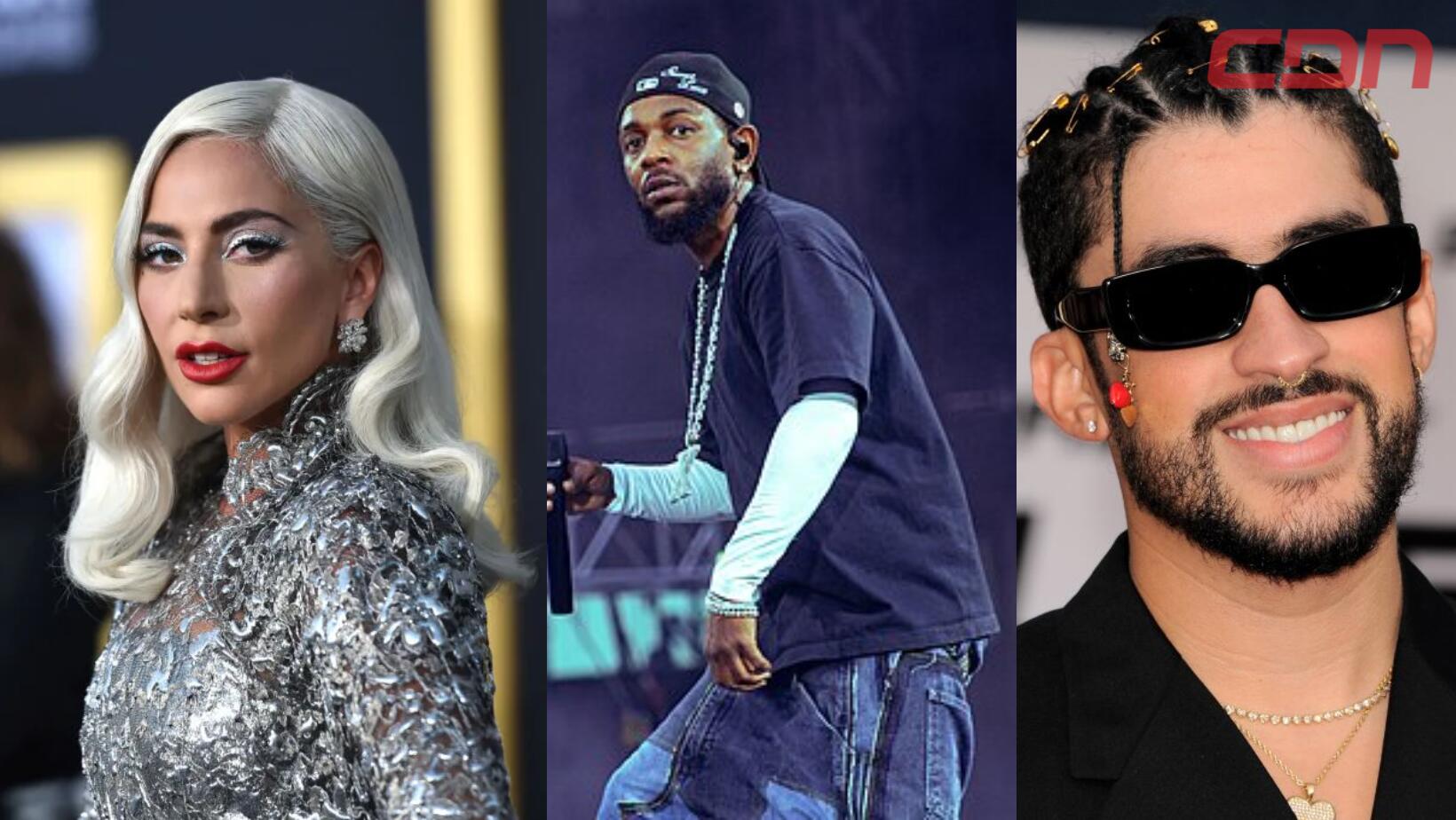Los Grammys regresan con Kendrick Lamar, Bad Bunny y Lady Gaga a la cabeza