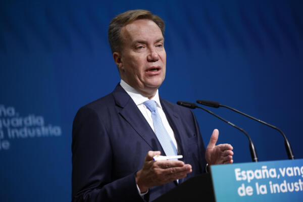 Imagen de archivo del presidente del Foro Económico Mundial, Borge Brende.. EFE/ Daniel González