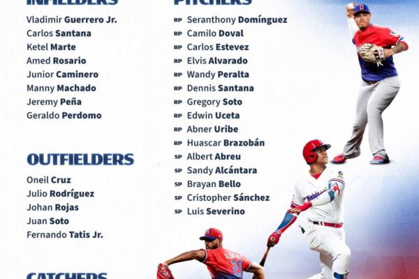 Para el 2026, el extoletero de las Mayores Nelson Cruz, en su segundo período como gerente general de la Selección Dominicana, ha vuelto a armar un equipo formidable en el papel