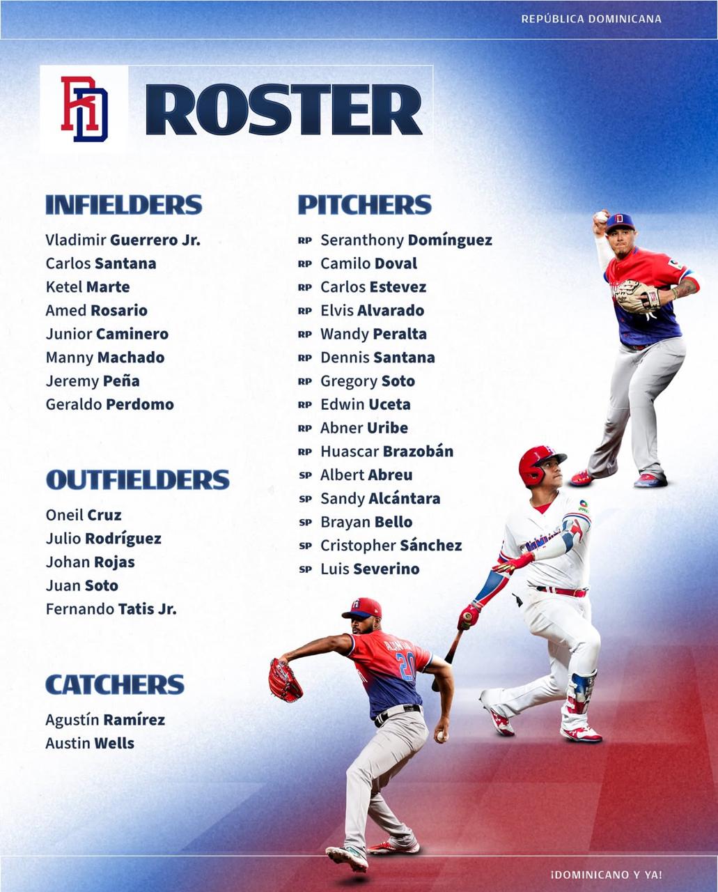 Para el 2026, el extoletero de las Mayores Nelson Cruz, en su segundo período como gerente general de la Selección Dominicana, ha vuelto a armar un equipo formidable en el papel