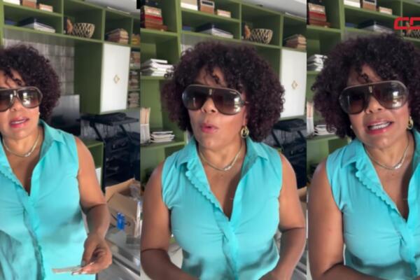 Cheddy García, actriz y humorista dominicana.