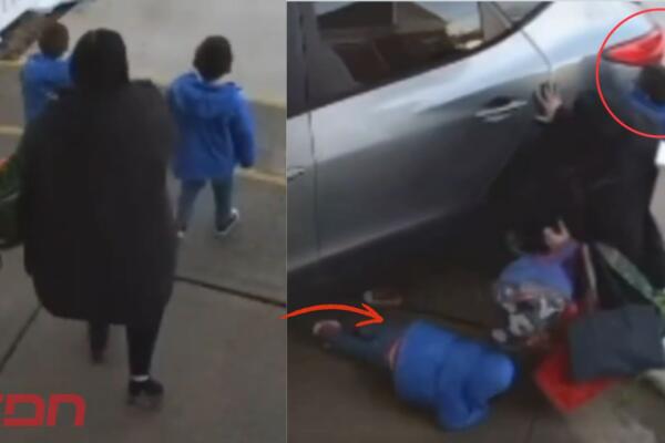 Conductora ebria impacta en fachada de preescolar en Nueva Jersey y atropella a madre y sus dos hijos