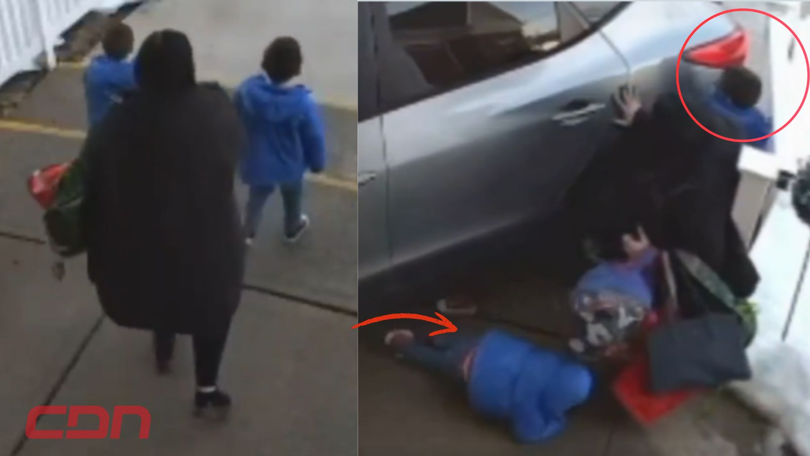 Conductora ebria impacta en fachada de preescolar en Nueva Jersey y atropella a madre y sus dos hijos