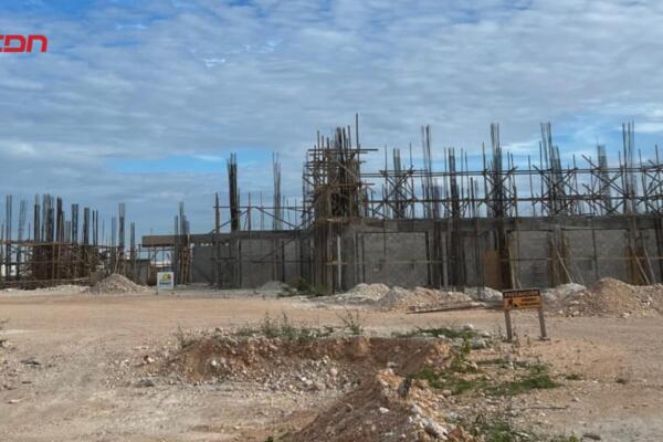 Obras de terminal de cruceros en Barahona avanzan a paso de tortuga.