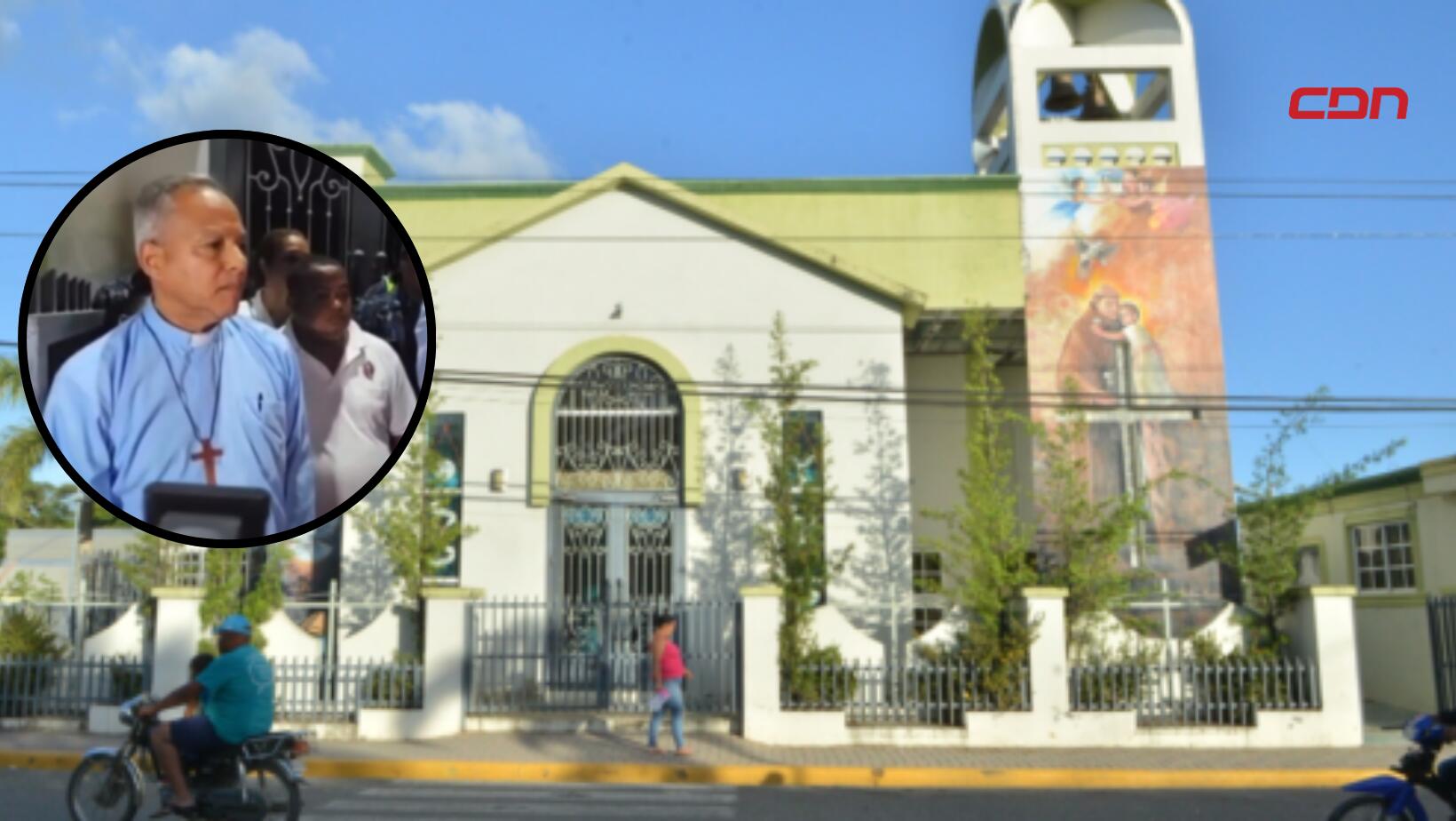 osamenta en iglesia