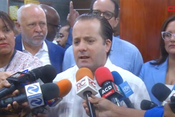 José Ignacio Paliza, presidente del PRM y actual Ministro de la Presidencia.