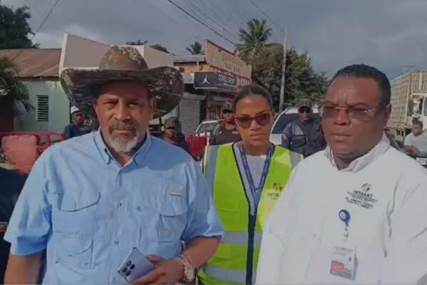 La Alcaldía municipal de Dajabón, encabezada por el ejecutivo municipal Santiago Riverón.
