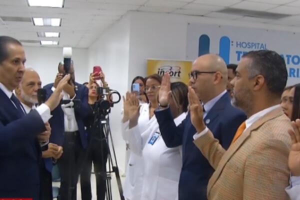 Dejan juramentado el comité de trasplante de órganos en el hospital Ney Arias Lora