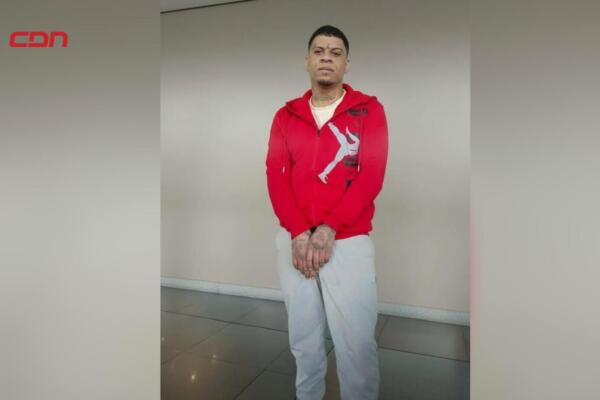 Brayan Daniel Bretón, acusado de causar la muerte de joven en Moca. 