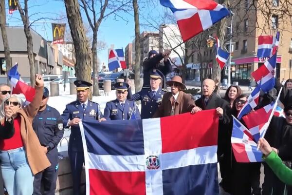 Dominicanos en Nueva York conmemoraron con orgullo el 182.º aniversario de la Independencia de la República Dominicana.