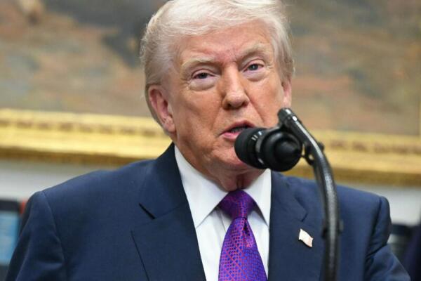 Donald Trump, presidente de Estados Unidos. 