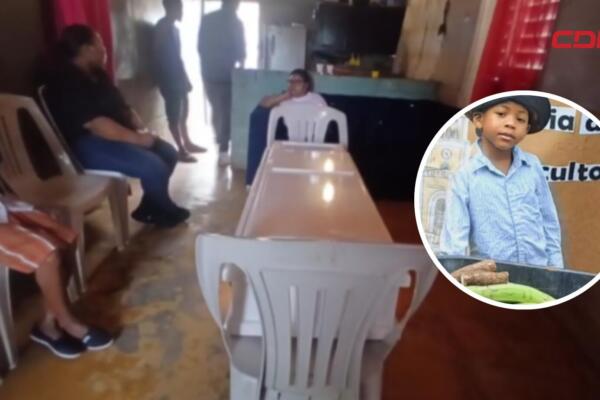 Moisés Rosario, niño que murió tras complicaciones por quemaduras sufridas tras la explosión de un vehículo.