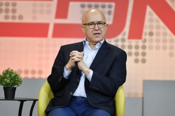 Francisco Domínguez Brito durante entrevista en Despierta con CDN / foto: Félix de la Cruz