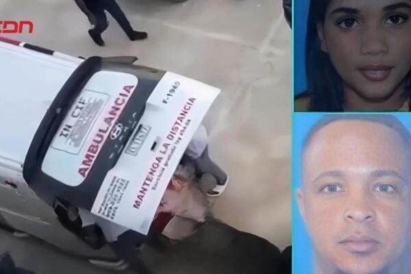 Residencia ubicada en la avenida Estados Unidos, sector Friusa, en Bávaro, donde fue encontrada sin vida la mujer; el caso es investigado por las autoridades competentes.