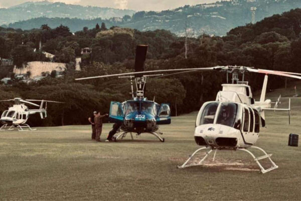 La búsqueda fue encabezada por la organización Hero Client Rescue, que desplegó dos helicópteros con cuatro agentes SWAT haitianos y dos médicos a bordo.  (Foto: Fuente externa)