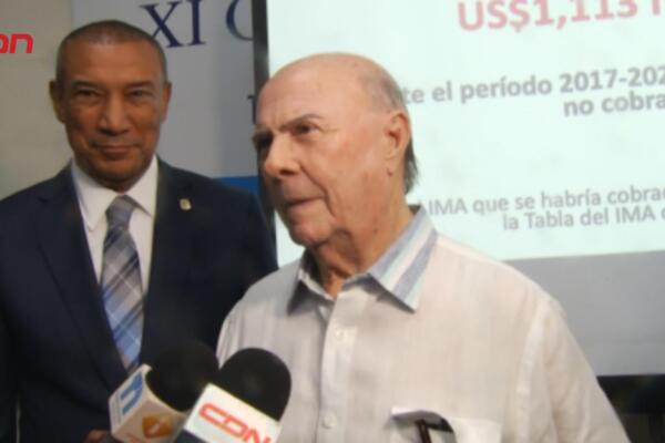 Hipólito Mejía, expresidente de la República Dominicana.
