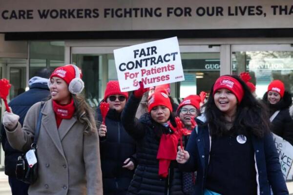Más de 10.000 enfermeros en huelga en Nueva York llegan a un acuerdo