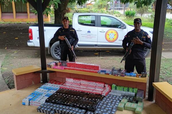 El Ministerio Público realiza operativo en Santiago contra el contrabando de cigarrillos