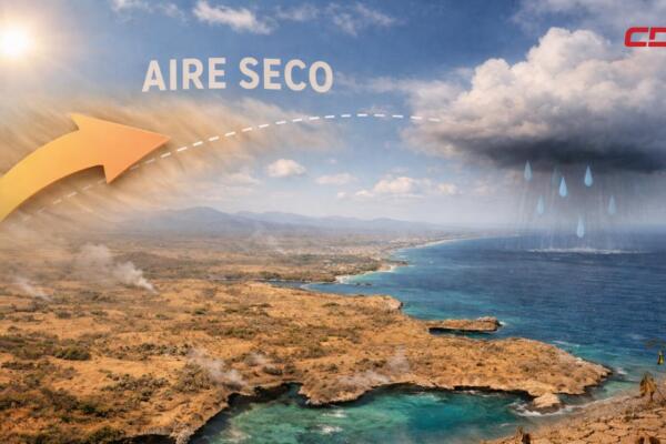 Cielo parcialmente nublado sobre varias provincias del país, donde se prevé una reducción de las lluvias tras el debilitamiento del frente frío y el ingreso de una masa de aire más estable.