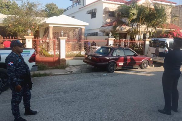 Investigan robo en residencia de Félix Bautista. (Foto, CDN)