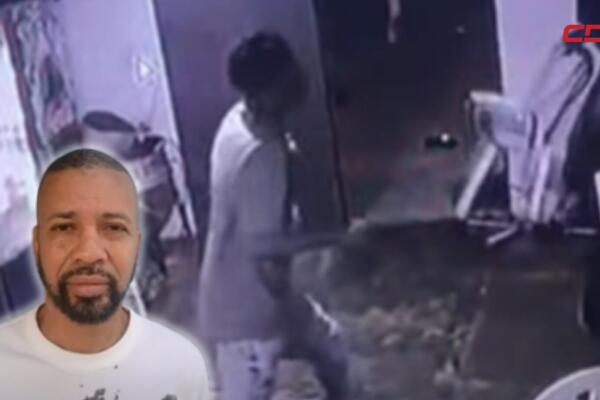 Sector Los López, en Moca, donde un joven resultó herido tras ser atacado con un hacha, hecho que mantiene en alerta a los residentes de la comunidad.
