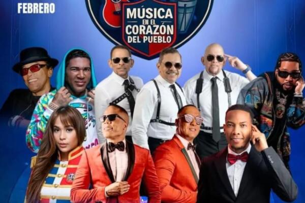 Entre los artistas confirmados figuran Sergio Vargas, Omega, Los Hermanos Rosario, Chimbala, Steffany Constanza, Chiquito Team Band y Eudis El Invencible.
