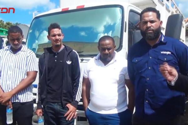 Miwlton Taveras Peguero, Julio Alberto Cabrera Cabrera Mercedes, Manuel Peralta Santo y Francisco de Jesús Pérez, quienes resultaron descargados.