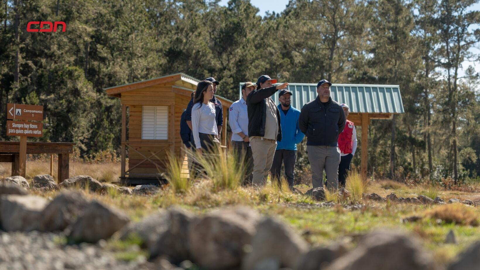 zona de acampar en Valle Nuevo