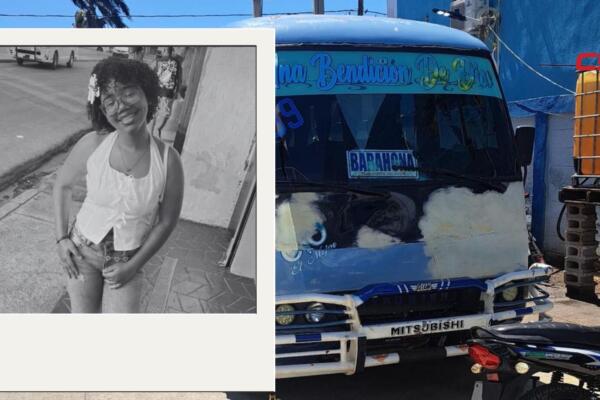 Yomailys Penelophe Feliz Sosa, quien perdió la vida tras ser impacatada por autobús. 