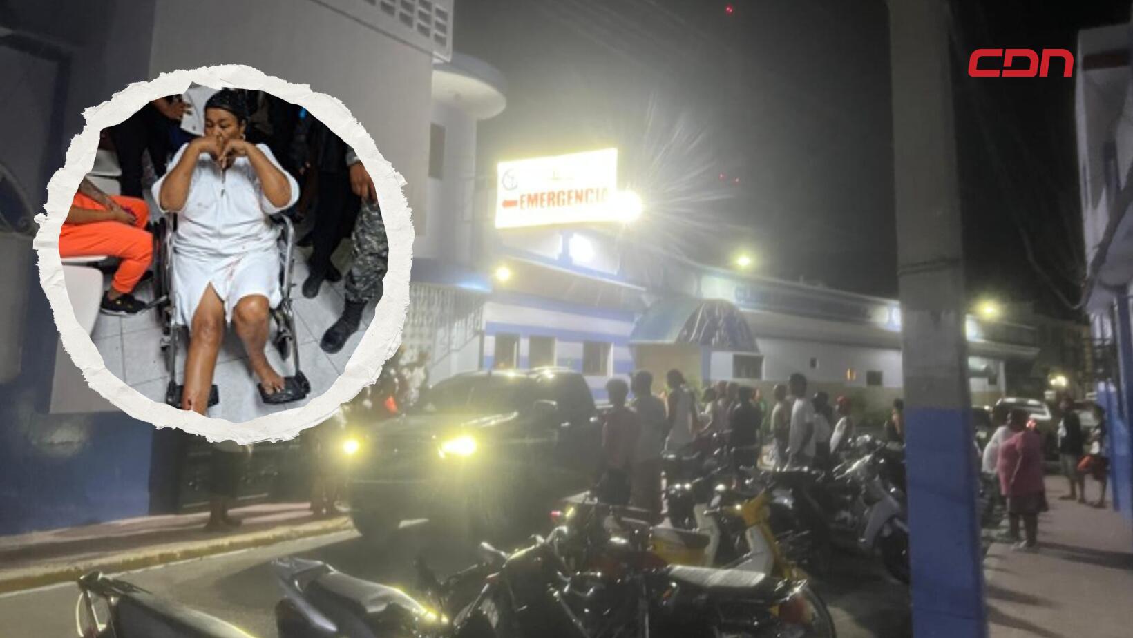 Mujer resulta herida de bala durante altercado en Barahona