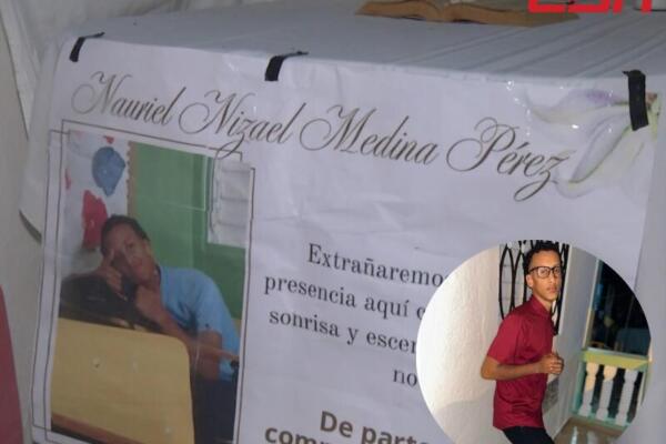 Nauriel Nizael Medina Pérez, adolescente de 14 años asesinado en Katanga, Los Mina. 