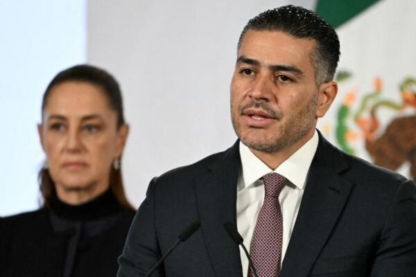 Omar García Harfuch, secretario de Seguridad. 