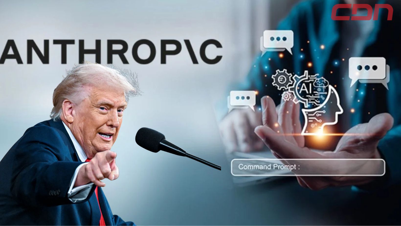 Trump ordena a su gobierno dejar de usar "inmediatamente" la IA de Anthropic