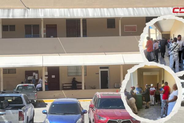 Palacio de Justicia de Barahona, donde fue conocida la medida de coerción contra el abogado imputado por presunta usurpación de funciones.