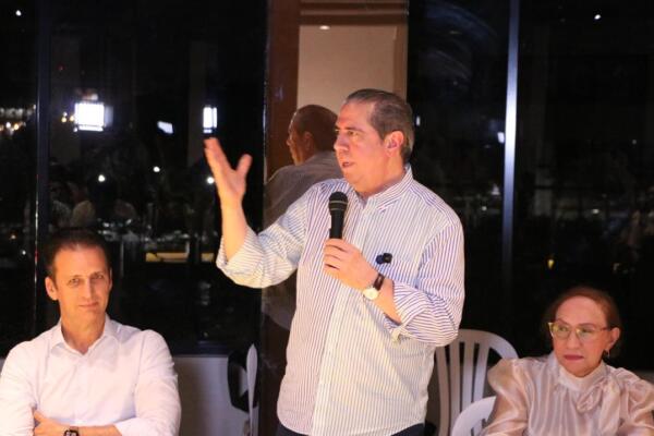 El miembro del Comité Político del Partido de la Liberación Dominicana (PLD) y aspirante presidencial, Francisco Javier García.