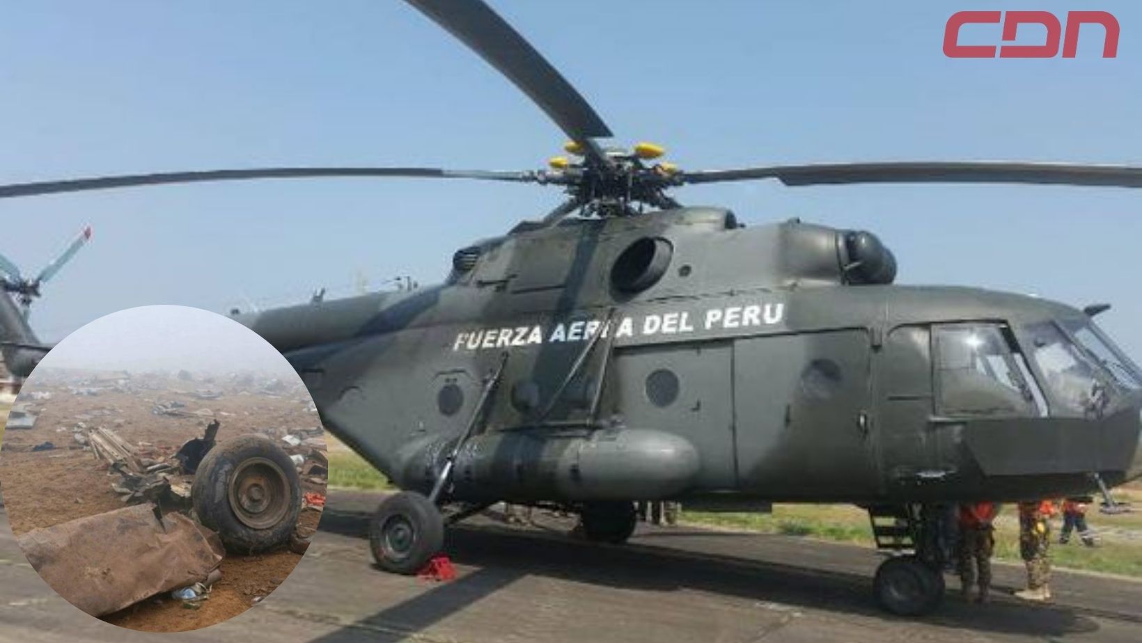 Mueren 15 personas en accidente de helicóptero militar en Perú