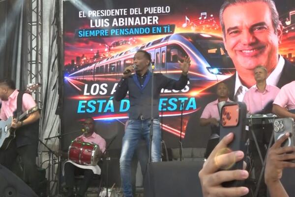 Con música y ambiente festivo, celebran la inauguración de la Línea 2C del Metro de Santo Domingo hacia Los Alcarrizos.