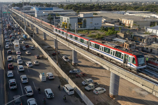 Línea 2C del Metro Santo Domingo — Conecta la autopista Duarte con Los Alcarrizos, uniendo cinco estaciones y 14 comunidades para mejorar la movilidad en el Gran Santo Domingo.