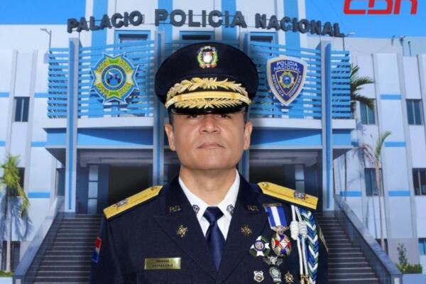 Mayor general Andrés Modesto Cruz Cruz, nuevo director de la Policía Nacional. FOTO: fuente externa