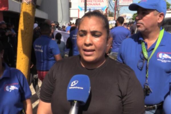 Docentes protestan en Licey al Medio por abandono escolar.