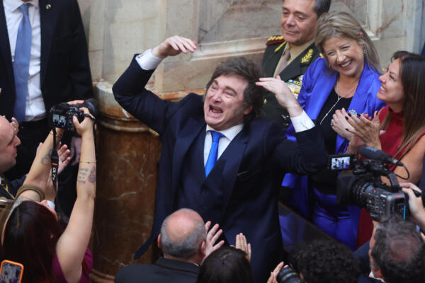 El presidente argentino, Javier Milei. (Foto: AFP)