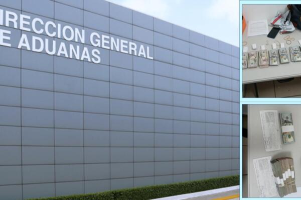 Aduanas sigue detectando divisas no declaradas en aeropuertos, reteniendo más de US$400 mil en menos de una semana