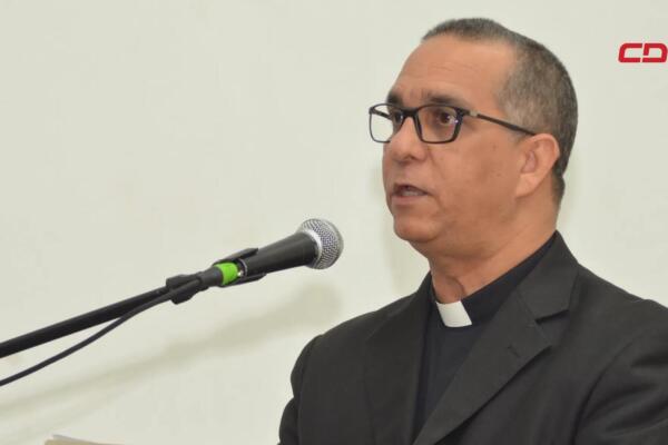 Monseñor Héctor Rafael Rodríguez, presidente de la Conferencia del Episcopado Dominicano.
