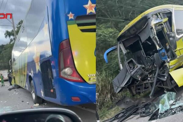 Productor del accidente el conductor quedó atrapado, por lo que hizo falta ayuda de autoridades para su rescate.
