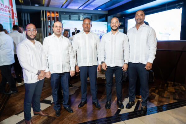 Tarkin Abreu, Gustavo Domingo, Aramis Mella, Ramón Eduardo Guzmán y Luis José Santana.