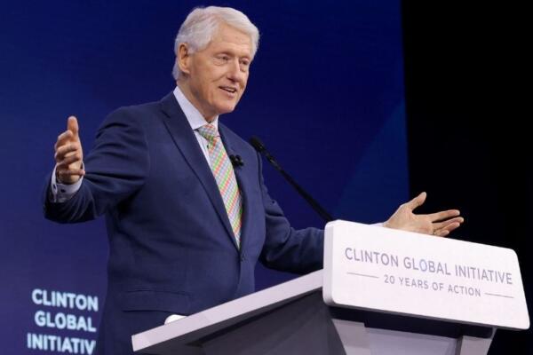 Bill Clinton, expresidente de Estados Unidos.