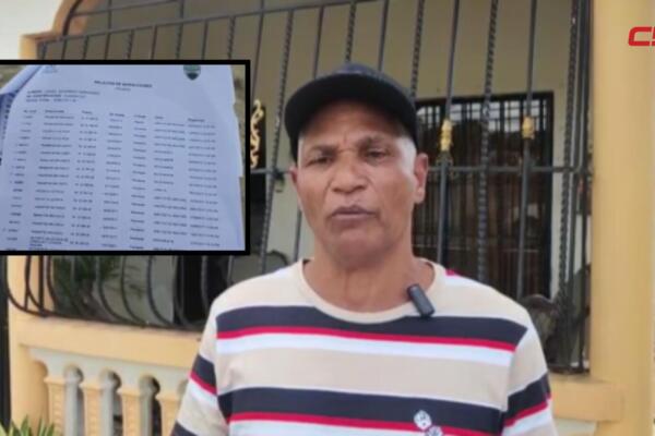 Daniel Severino Fernández denuncia que acumula 73 multas de tránsito pese a no conducir desde 2017, lo que le ha impedido realizar trámites oficiales.