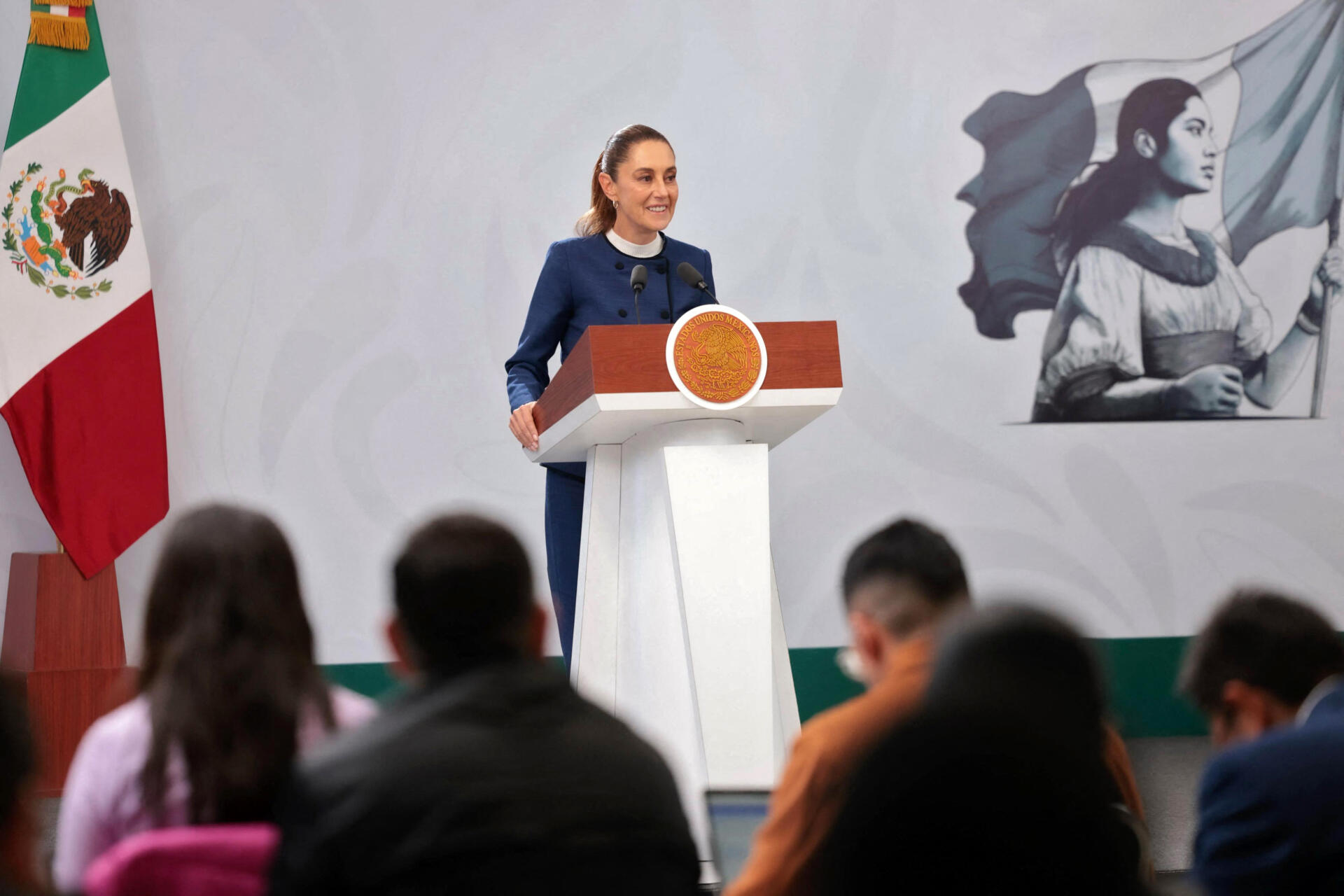 La presidenta de México presenta una arriesgada reforma electoral
