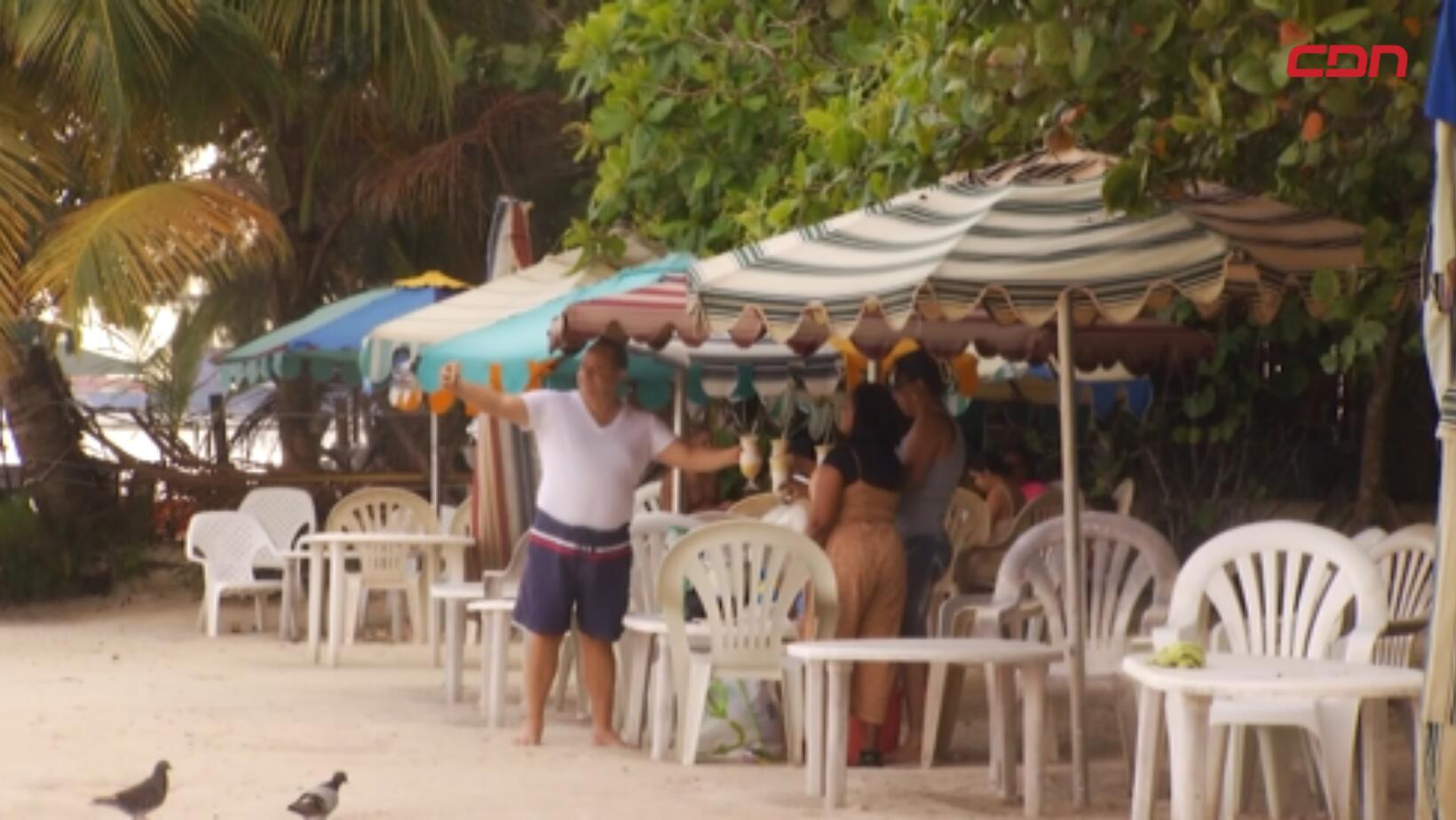Comerciantes de Boca Chica