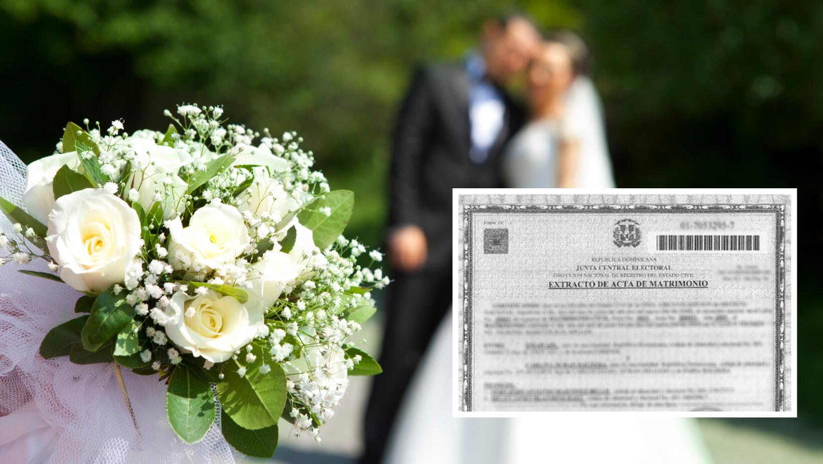 acta de matrimonio